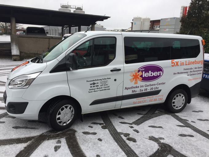 Transporter eines Handwerksbetriebs