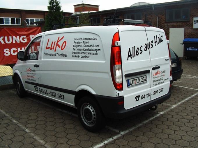 Transporter einer Tischlerei