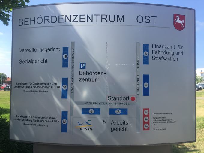 Große Schildanlage
