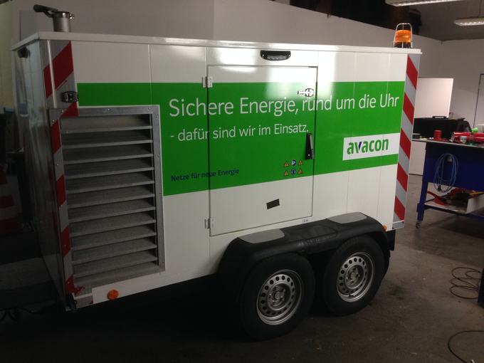 Beschrifteter Anhänger