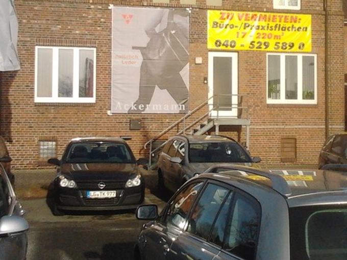 Großformatiges Werbebanner
