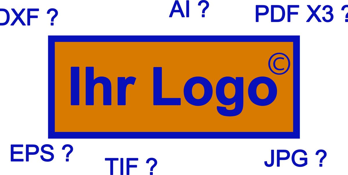 Beispielgrafik zu gängigen Dateiformaten für Druckdaten